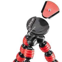 Штатив Cullmann ALPHA 380 Red. Настольный штатив - фото 102247