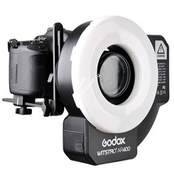 Вспышка кольцевая Godox Witstro AR400 аккумуляторная, шт - фото 102447