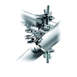 C4482 Зажим двойной поворотный на 360 град. Mp Swivel Eye coupler, хром. - фото 104667