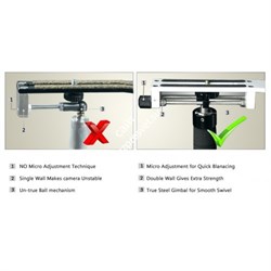 Proaim Flycam Flyboy-III белый, GoPro/iPhone Adapter - фото 105443
