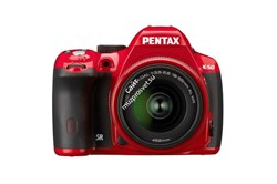 Фотокамера Pentax K-50 Kit + объектив DA L 18-55 WR красный - фото 108135