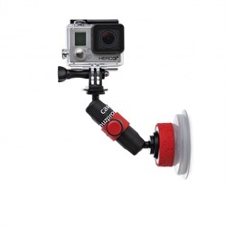 Держатель на присоске Suction Cup & Locking Arm (черный/красный) - фото 110107
