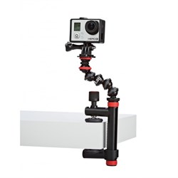 Держатель-струбцина Action Clamp & GorillaPod Arm (черный/красный) - фото 110115