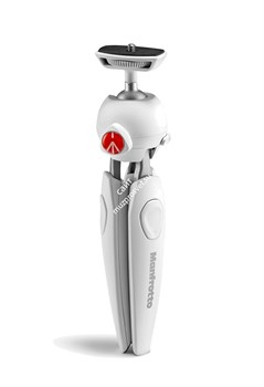 Штатив Manfrotto MTPIXIEVO-WH Pixi Evo компактный штатив с головкой (белый) - фото 111466