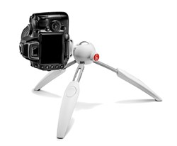 Штатив Manfrotto MTPIXIEVO-WH Pixi Evo компактный штатив с головкой (белый) - фото 111467