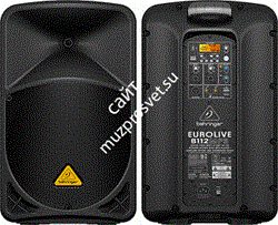 BEHRINGER B112MP3 универсальная активная 2-полосная акустическая система, 12'', 1000 Вт, микшер, MP3, порт радиосистем - фото 11165
