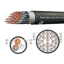 PROEL CMI24 - многожил. кабель, 24 пар, диам.- 19.6 мм (провод 0,22мм2) ленточный экран(изолир.) - фото 111923