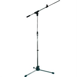 PROEL PRO200BK - профессиональная микрофонная стойка, тренога, телескопический журавль - фото 112136