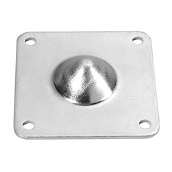 ADAM HALL 4937 - ножка стопорная металлическая (папа) 63х15 мм - фото 112201