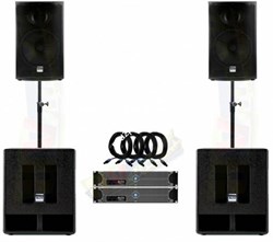 Alto SX-SUB18 18' сабвуфер 1600 Вт, SPL max 126 дБ, 4 Ом - фото 11221