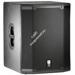 JBL PRX418S компактный сабвуфер 800Вт/1600Вт/3200Вт(продолжительная/программная/пиковая), 36кг, 8 Ом, М20 стакан. - фото 11224