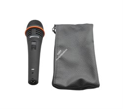 INVOTONE PM12 - микрофон вокальный динамический, гиперкард., 50Гц-14кГц,370 Ом, выключ.,чехол, держ. - фото 112726