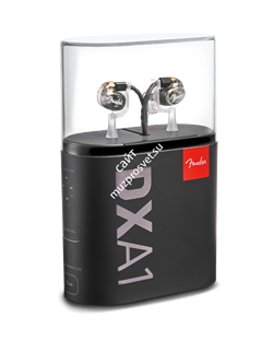 FENDER DXA1 PRO IEM- TRANSP CHARCOAL Внутриканальные наушники с 8,5мм драйвером (Titanium Micro Drivers) - фото 11313