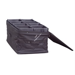 GATOR G-PAR 64LED8 - нейлоновый кейс для 8-ми световых приборов типа ПАР64, колёса, выдвижная ручка - фото 114159