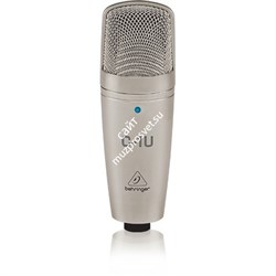 BEHRINGER C-1U - конденсаторный микрофон со встроенным USB аудиоинтерфейсом - фото 114207