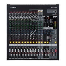 YAMAHA MGP16X - микшерный пульт, 10микр.входов,16лин.входов, вход для IPod,IPhone - фото 114402