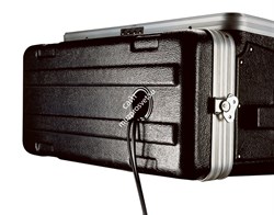 GATOR GRC-10X6 - рэковый кейс,пластик,черный,10U верх, 6U низ, компактный, легкий доступ к кабелям - фото 114409