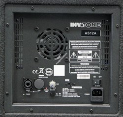 INVOTONE AS12A - активная двухполосная 12" акустическая система, 300 Вт, класс D, 57Гц-18кГц,121 дБ - фото 114533