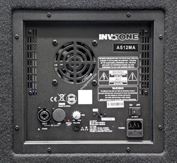 INVOTONE AS12MA - активный двухполосный 12" сценический монитор 300 Вт,класс D, 64Гц-18кГц, 121 дБ - фото 114536