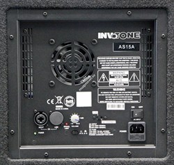 INVOTONE AS15A - активная двухполосная акустическая система 350 Вт, класс D, 54Гц-18кГц, 122 дБ SPL - фото 114540