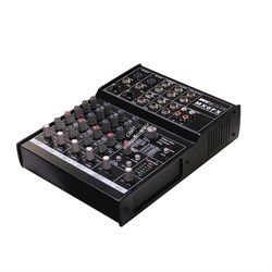 INVOTONE MX6FX - микшерный пульт 2 микрофонных входа XLR и балансный Jack, 2 стерео входа - фото 114550