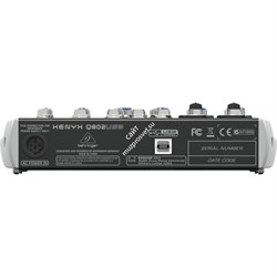 BEHRINGER Q802USB - микшер 2 микрофонных пред, 1 FX посыл, 1 стерео Aux возврат,2-Bus, встр. USB - фото 114732