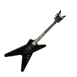 Dean DB SHOWDOWN - электрогитара,22 лада,24 3/4, HH,2V+1T, floyd rose, цвет черный - фото 115264