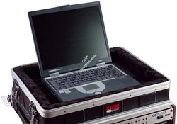 GATOR GRC-STUDIO4GO-W - рэковый кейс,пластик, верх - для ноутбука и 4U низ, колёса - фото 115615