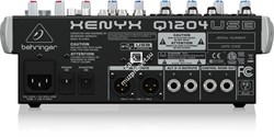 BEHRINGER Q1204USB микшер, 4 моновхода с компрессорами, 2 стерео, 2 AUX-шины, USB - фото 11645