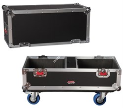 GATOR G-TOUR SPKR-2K8 - деревянный кейс для 2х8" колонок на колёсах - фото 116492
