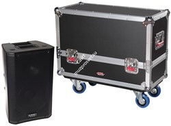GATOR G-TOUR SPKR-2K8 - деревянный кейс для 2х8" колонок на колёсах - фото 116493