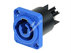 NEUTRIK NAC3MPA-1 - панельный разъем PowerCon, входной (син), 20A/250В - фото 116570