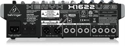 BEHRINGER X1622USB микшер, 4 моновхода с компрессорами, 4 стерео, 2 AUX-шины, 2 подгруппы, процессор эффектов, USB - фото 11665