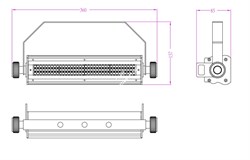 INVOLIGHT LEDSTROB200 - светодиодный стробоскоп, SMD 5050 (132 шт.), цвет белый - фото 116784