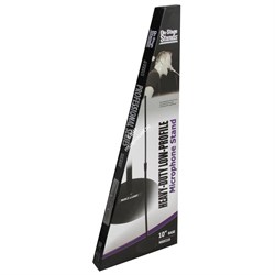 ONSTAGE MS9210 - микрофонная стойка, прямая, круглое основание, регулируемая высота,черная - фото 117389