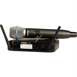 SHURE GLXD24E/B87A Z2 - цифровая вокальная радиосистема с ручным передатчиком BETA 87 - фото 117455
