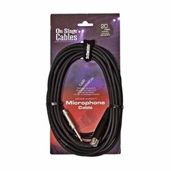 ONSTAGE MC12-20HZ - микрофонный кабель 6,3 джек моно <-> XLR(мама), длина  6.1м, длина  6.1м - фото 118195