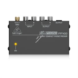 BEHRINGER PP400 - предусилитель-корректор для проигрывателей виниловых дисков - фото 118258