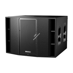 Pioneer XPRS215S - активнаый сабвуфер , LF 2х15",  2400 W peak/1200 W cont. - фото 118290