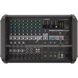 YAMAHA EMX5 - микшер с усилителем, 2 х 630 Вт/ 4Ом, 2 x 460 Вт/ 8 Ом, 12 каналов, DSP - фото 118538