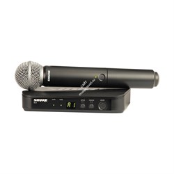SHURE BLX24E/SM58 M17 - вокальная радиосистема с капсюлем динамического микрофона SM58 (662-686 MHz) - фото 118713