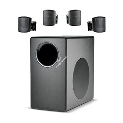 JBL Control 50 Pack - комплект сабвуфер Control 50S/T и 4 сателлита Control 52. Цвет черный - фото 118735