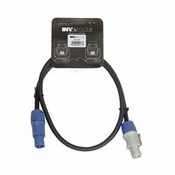 INVOTONE APC1001 - кабель силовой 3х1.5мм2 с разъемами PowerCon In/Out  1 м - фото 119708