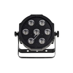 INVOLIGHT SLIMPAR766 - светодиодный прожектор 7x 6 Вт RGBWA/UV 6-в-1 мультичип. - фото 120266