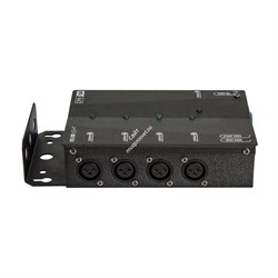 INVOLIGHT DMXS4 - сплиттер DMX сигнала, 1 вход XLR, 4 выхода XLR, гальваническая развязка - фото 120392