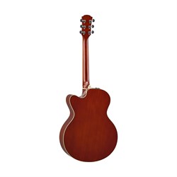 YAMAHA CPX600 RB - акустическая гитара со звукоснимателем, цвет коричневый - фото 120461