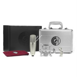 SHURE KSM44A/SL - студийный конденсаторный микрофон с алюминиевым кофром и гибким креплением - фото 122739