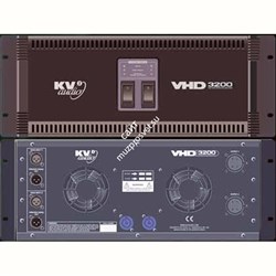 KV2 VHD3200 - Усилитель мощности для сабвуферов серии VHD, 2 х 1600вт.(двойное моно), 35кг. - фото 123059