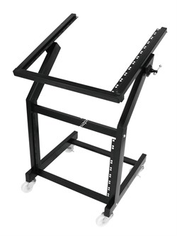 TEMPO RS300 - напольная рэк/стойка, высота 12U + 8U, колеса, поворотная рама - фото 129497