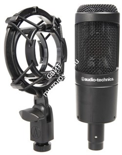 Audio-Technica AT2035 микрофон студийный конденсаторный + подвес АТ8458 - фото 129843